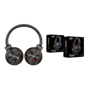 Audífonos Bluetooth Y 3.5mm Radio Fm Negro - Ps