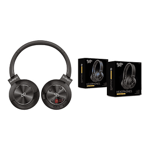 Audífonos Bluetooth Y 3.5mm Radio Fm Negro - Ps