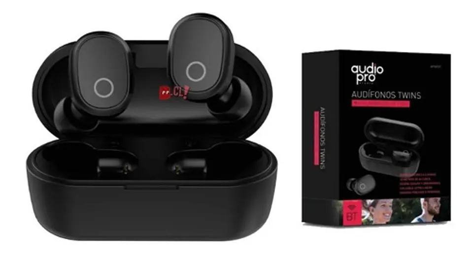 Audífonos Twins Sin Cable Bluetooth Color Negro - Ps 2