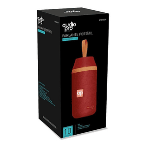 Parlante Bluetooth 10w Rms Portátil Rojo - Ps