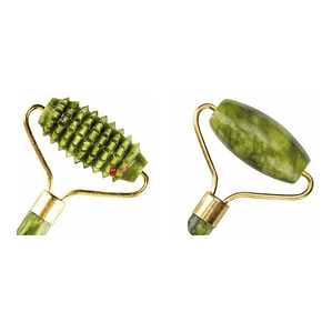 Rodillo Masajeador Roller Facial De Piedra Jade - Ps