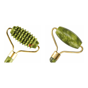 Rodillo Masajeador Roller Facial De Piedra Jade - Ps