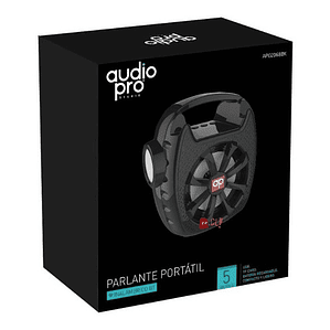 Parlante Bluetooth Con Panel Solar Y Linterna Verde - Ps