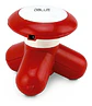 Masajeador Portátil A Pilas O Conexión Usb Color Rojo - Ps - Miniatura 1