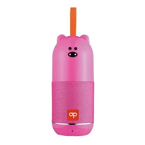 Parlante Bluetooth Diseño Oso Infantil Rosado - Ps