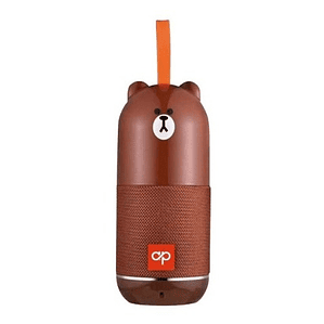 Parlante Bluetooth Diseño Oso Infantil Café - Ps