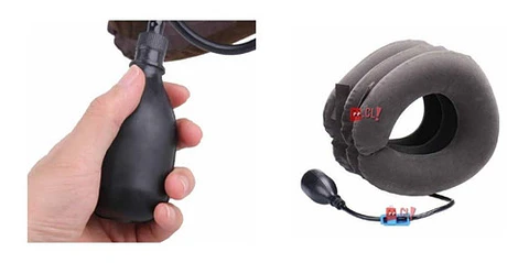 Collar Almohada Tracción Cervical Inflable - Ps