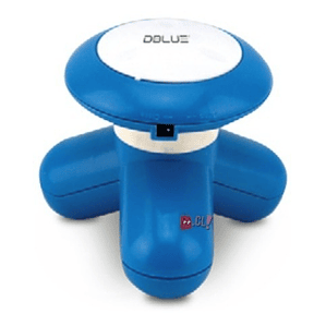 Masajeador Portátil A Pilas O Conexión Usb Color Azul - Ps