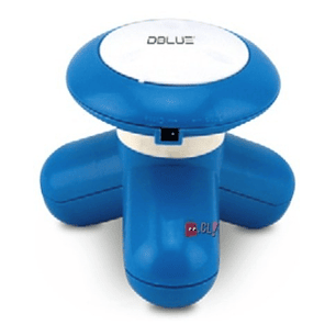 Masajeador Portátil A Pilas O Conexión Usb Color Azul - Ps