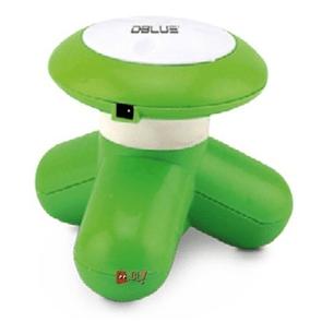 Masajeador Portátil A Pilas O Conexión Usb Color Verde - Ps