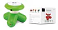 Masajeador Portátil A Pilas O Conexión Usb Color Verde - Ps - Miniatura 3