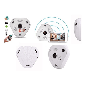 Cámara De Seguridad 360 Grados Wifi Visión Nocturna - Ps