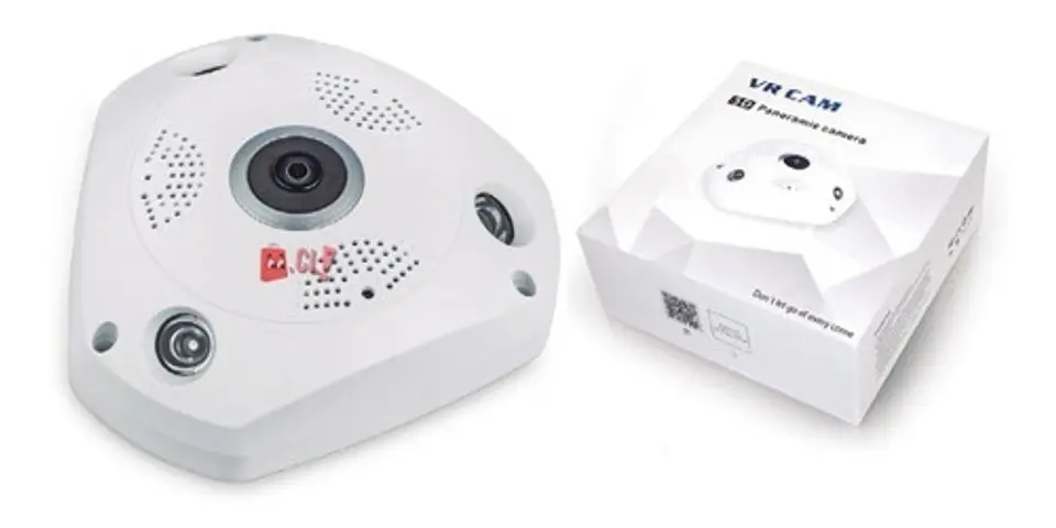 Cámara De Seguridad 360 Grados Wifi Visión Nocturna - Ps 3