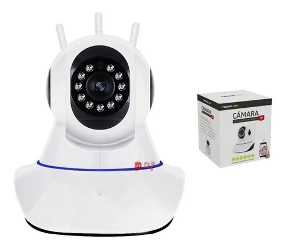 Cámara De Seguridad Wifi Hd Motorizada 360 Grados - Ps 4