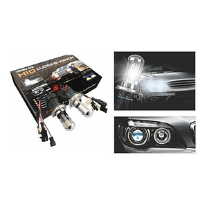 Kit Luces Bi Xenon Hid H4 6000k Para Autos - Ps