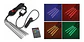 Kit De 4 Tiras Led Flexibles Rgb Para Autos - Ps - Miniatura 1