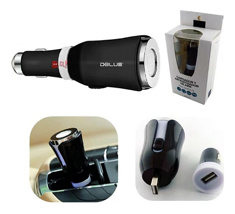 Purificador De Aire Para Auto Conexión Usb O Encendedor - Ps