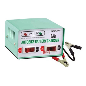 Cargador De Batería Autos Y Motos Potencia De 6v Y 12v - Ps