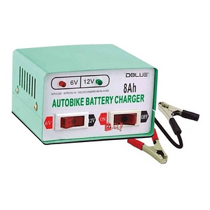 Cargador De Batería Autos Y Motos Potencia De 6v Y 12v - Ps