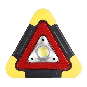 Triangulo Autos Con Luz De Alerta Y Trabajo Recargable - Ps