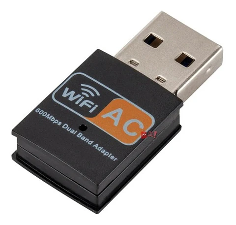 Adaptador Usb Wifi Banda Dual 5ghz Y 2.4ghz 600mbps - Ps