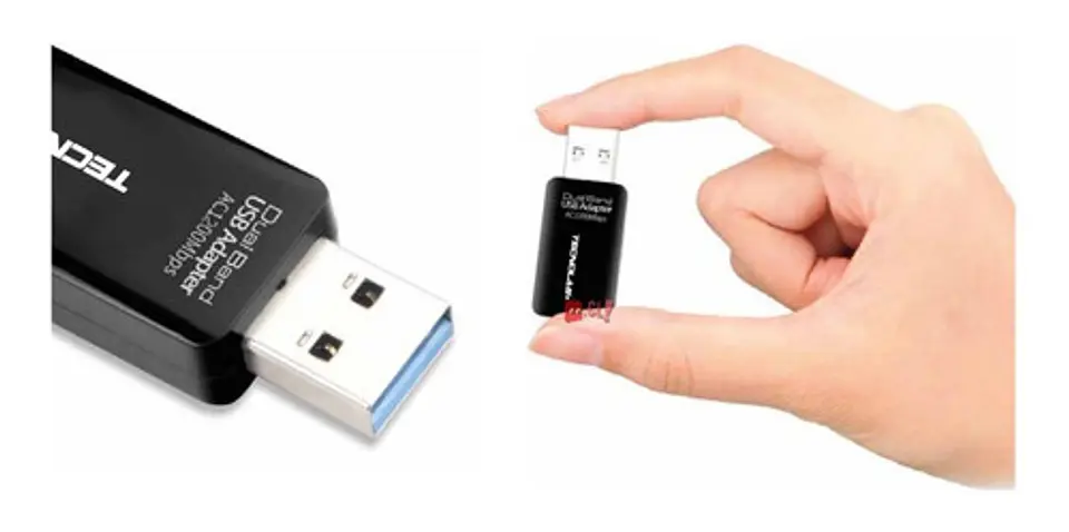 Adaptador Usb Wifi Banda Dual 1200mbps Conexión Usb 3.0 - Ps 2