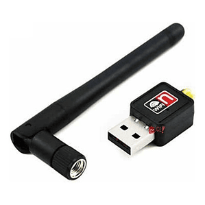 Adaptador Usb Wifi 150mbps Con Antena Desmontable - Ps