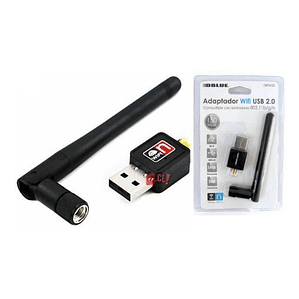 Adaptador Usb Wifi 150mbps Con Antena Desmontable - Ps