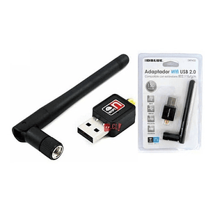 Adaptador Usb Wifi 150mbps Con Antena Desmontable - Ps