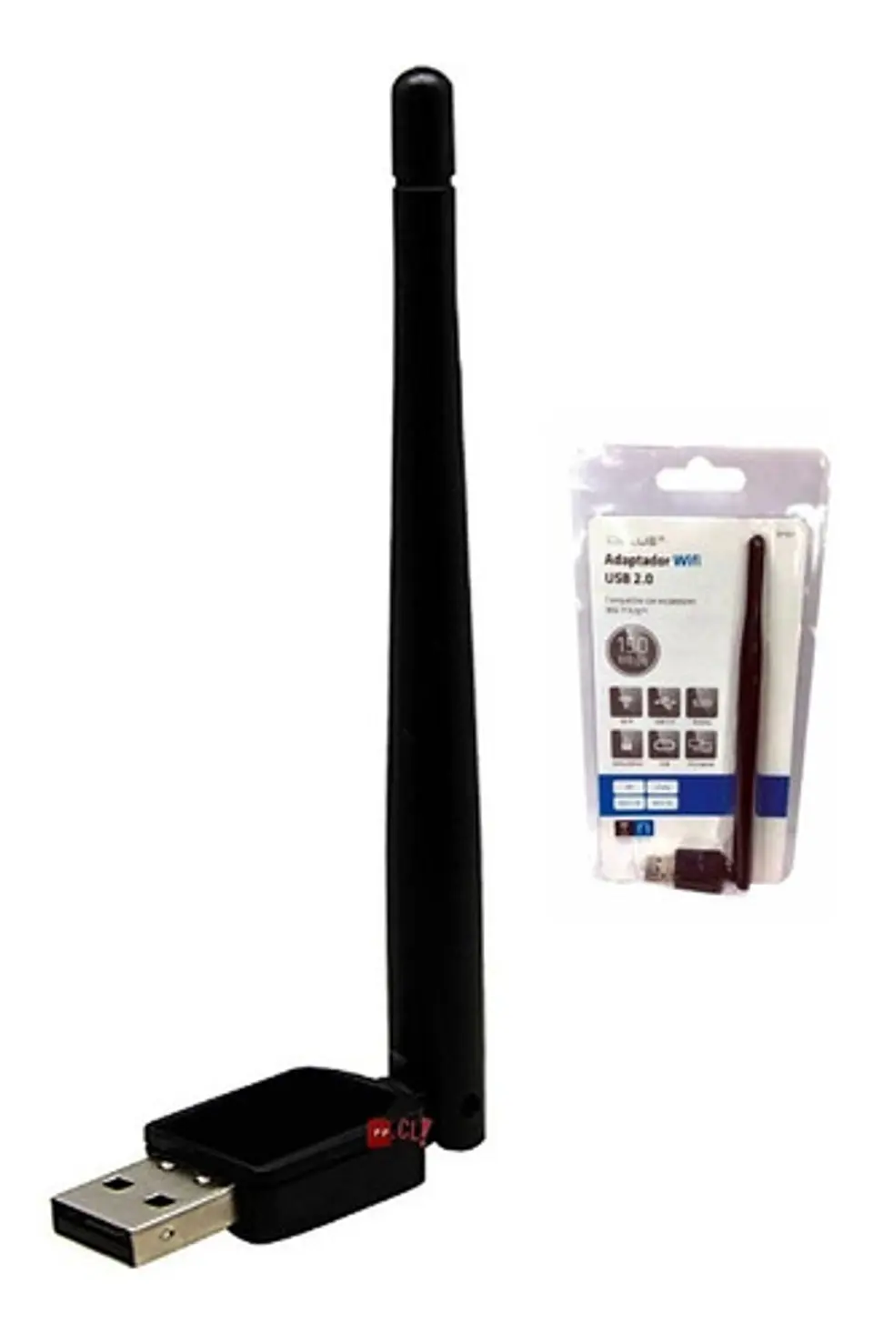 Adaptador Antena Usb Wifi 150mbps - Ps 3