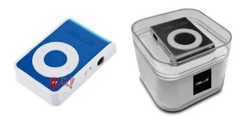 Reproductor Mp3 Con Lector De Micro Sd Color Azul - Ps