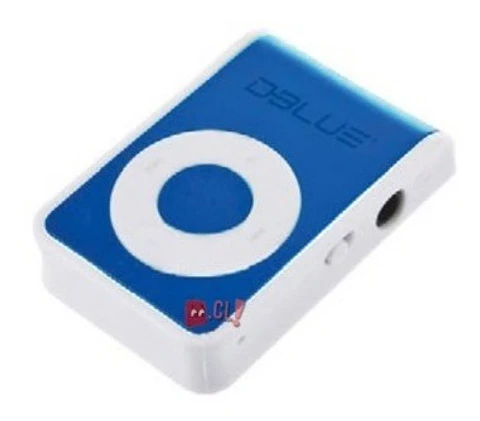 Reproductor Mp3 Con Lector De Micro Sd Color Azul - Ps