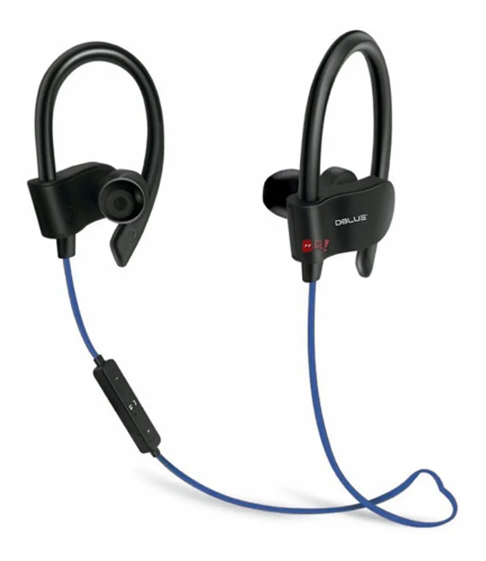 Audífonos Deportivos Bluetooth Recargable Color Azul - Ps 1