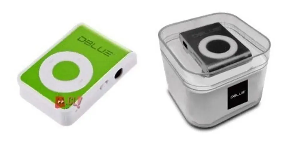 Reproductor Mp3 Con Lector De Micro Sd Color Verde - Ps 1