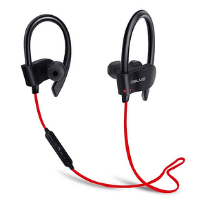 Audífonos Deportivos Bluetooth Recargable Color Rojo - Ps