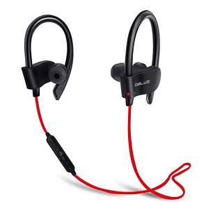 Audífonos Deportivos Bluetooth Recargable Color Rojo - Ps