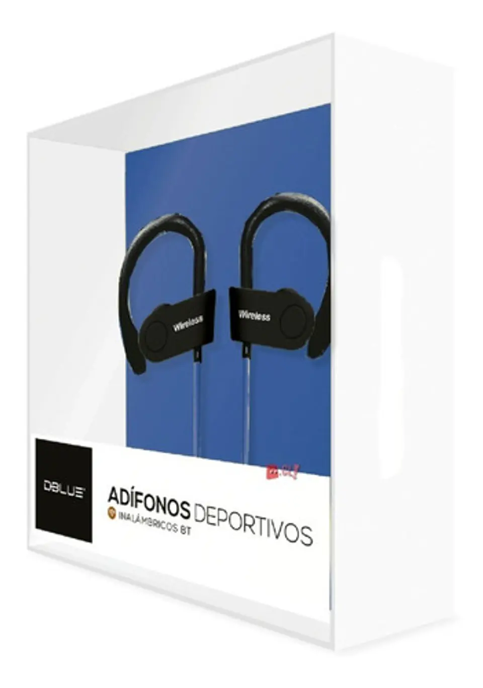 Audífonos Deportivos Bluetooth Recargable Color Rojo - Ps 3