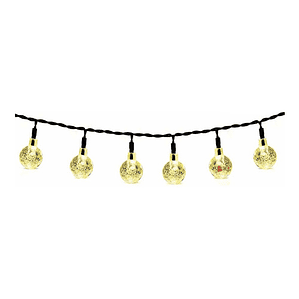 Guirnalda Solar Decoración 20 Led 10mts - Ps