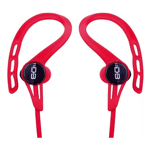 Audífonos Deportivos Bluetooth Cable Plano Color Rojo - Ps