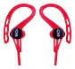 Audífonos Deportivos Bluetooth Cable Plano Color Rojo - Ps - Miniatura 1
