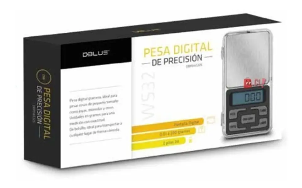 Gramera Digital De Precisión Con Calibración Automática - Ps 3
