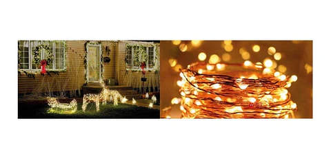 Guirnalda Solar Decorativa 20 Led 10mts De Largo - Ps