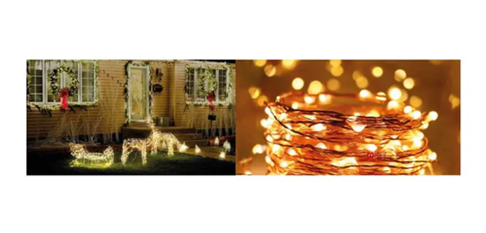 Guirnalda Solar Decorativa 20 Led 10mts De Largo - Ps 2
