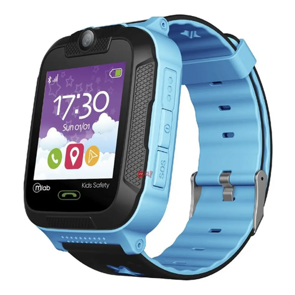 Reloj Smartwatch Con Gps Para Niños Kids Safety Azul - Ps 1