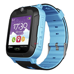 Reloj Smartwatch Con Gps Para Niños Kids Safety Azul - Ps