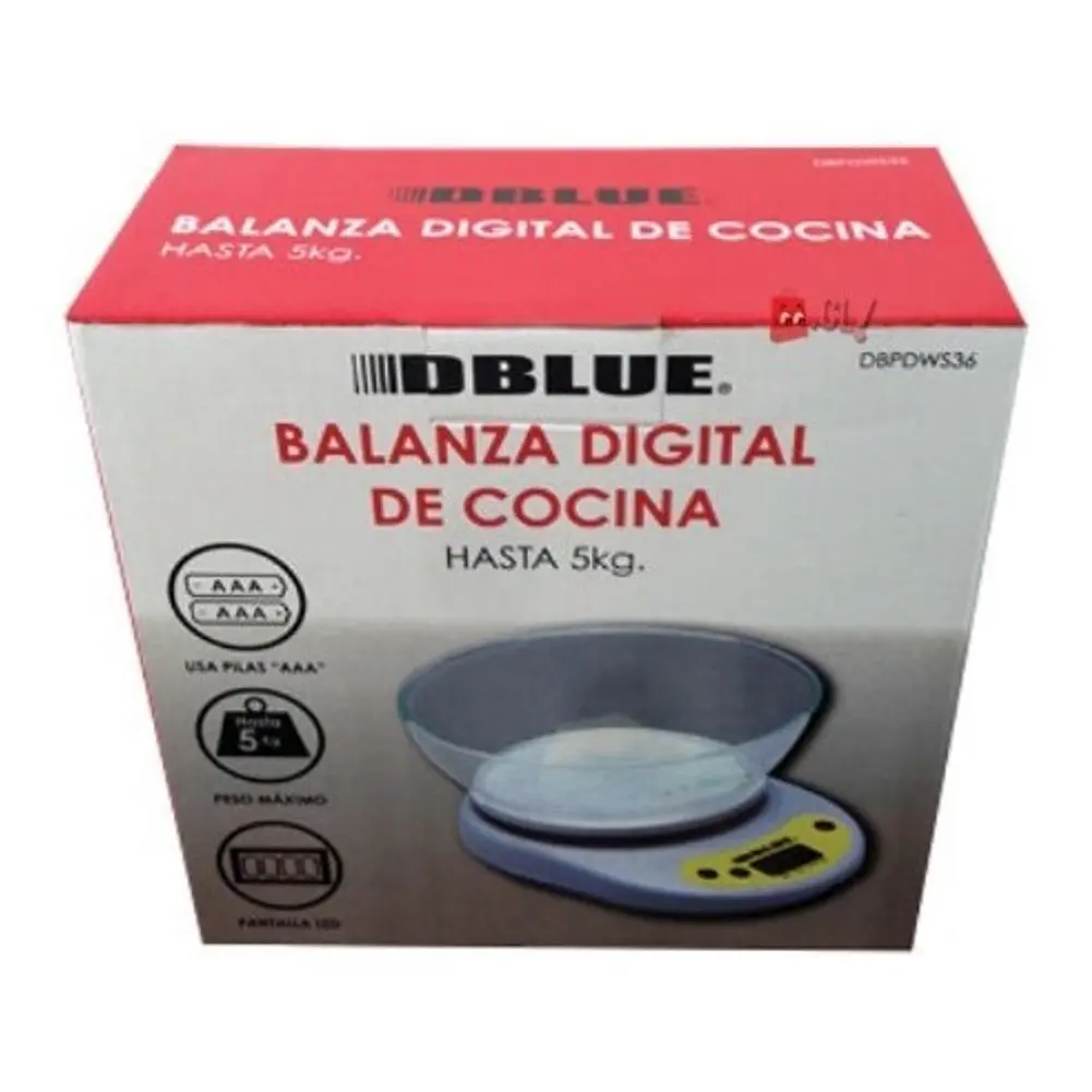 Pesa Digital Cocina Con Recipiente Capacidad 5kg - Ps 2