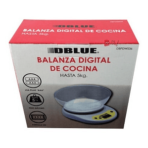 Pesa Digital Cocina Con Recipiente Capacidad 5kg - Ps