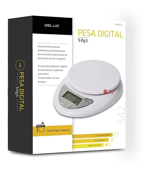 Pesa Gramera Para Cocina O Comercio Capacidad 5kg - Ps