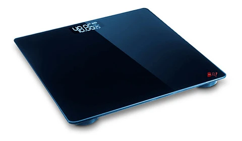 Pesa Digital Baño Vidrio Templado Capacidad 180kg Azul - Ps