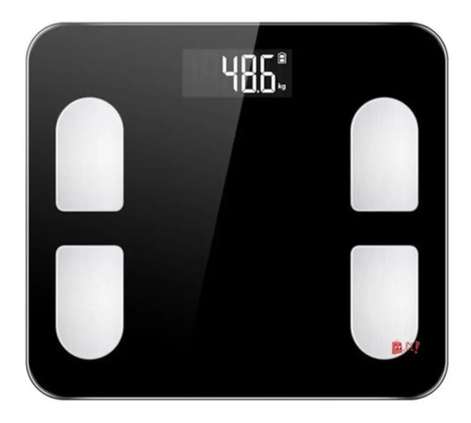 Pesa Digital Smart Bluetooth 180kg Con Medidor Imc - Ps 1